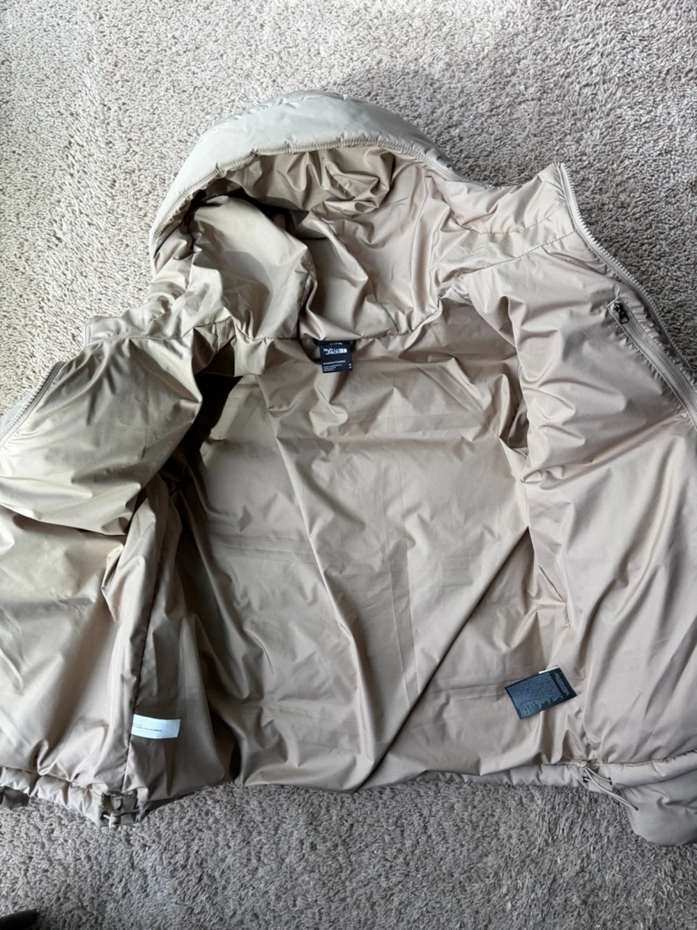The North Face Women’s Frost Fall Hooded Jacket | Mushroom Grey | Medium - Picture 6 of 11